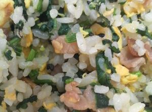 豚バラほうれん草ゴマゴマ炒飯-レシピのメイン写真
