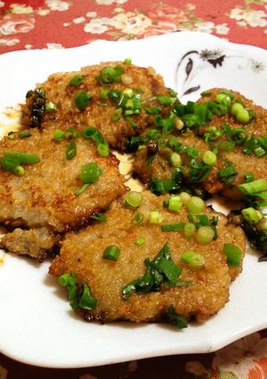 れんこん餅の照り焼き-レシピのメイン写真