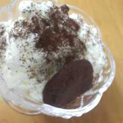 รูปของ バニラ珈琲アイスwithカントリーマアム