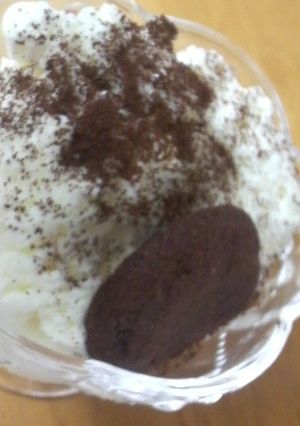 バニラ珈琲アイスwithカントリーマアム-レシピのメイン写真