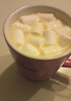 *紅茶にマシュマロ入れるだけ*-レシピのメイン写真