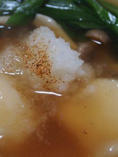 揚げ餅のおろし煮-レシピのメイン写真