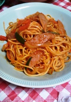 ランチに!懐かしい味～我が家のナポリタン-レシピのメイン写真