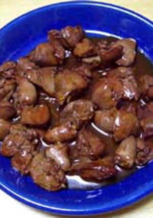 鶏レバーの甘辛煮-レシピのメイン写真