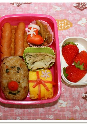 クリスマス❤トナカイのお弁当-レシピのメイン写真
