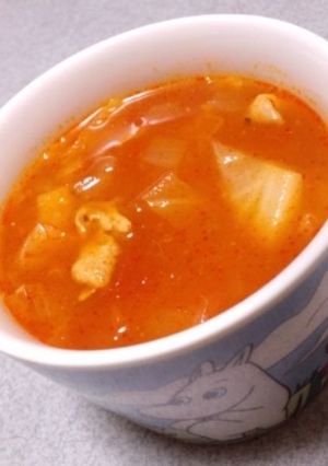 野菜たっぷり♪トマトスープ-レシピのメイン写真