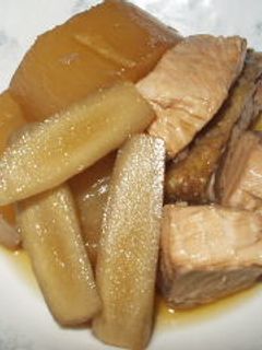 鮭と大根の煮付け-レシピのメイン写真