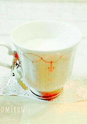 *ほっとする* ホットミルク-レシピのメイン写真