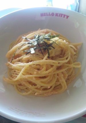 10分でタラコクリームパスタ-レシピのメイン写真