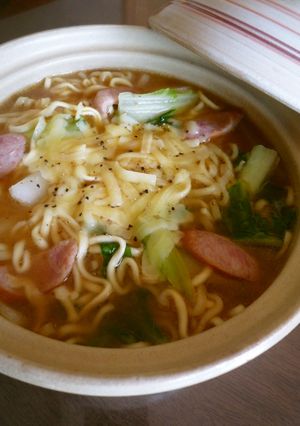 チーズとろける♡洋風味噌ラーメン-レシピのメイン写真