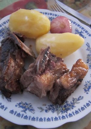 骨付き牛カルビのオーブン焼き-レシピのメイン写真
