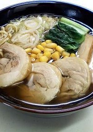 ロールチキンチャーシュー風ラーメン-レシピのメイン写真