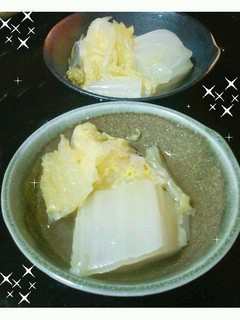 白菜のおひたし~ダシダ風味~-レシピのメイン写真