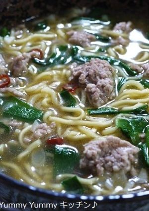 マルちゃん正麺de簡単☆台湾ラーメン風♪-レシピのメイン写真