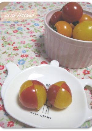 ✿❀２色なミニトマト❀✿-レシピのメイン写真