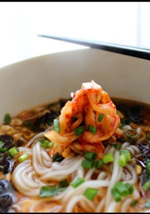 新感覚！ヘルシー！あつあつホット冷麺♪-レシピのメイン写真