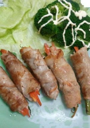 超→簡単！豚の肉巻き-レシピのメイン写真