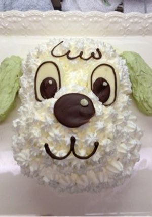 ☆誕生日 ワンワンの立体ケーキ☆-レシピのメイン写真