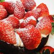 簡単*苺のシフォンケーキ*