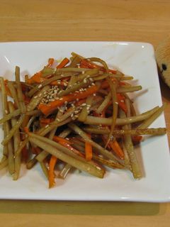 ごぼう1本分のきんぴらごぼう♪-レシピのメイン写真