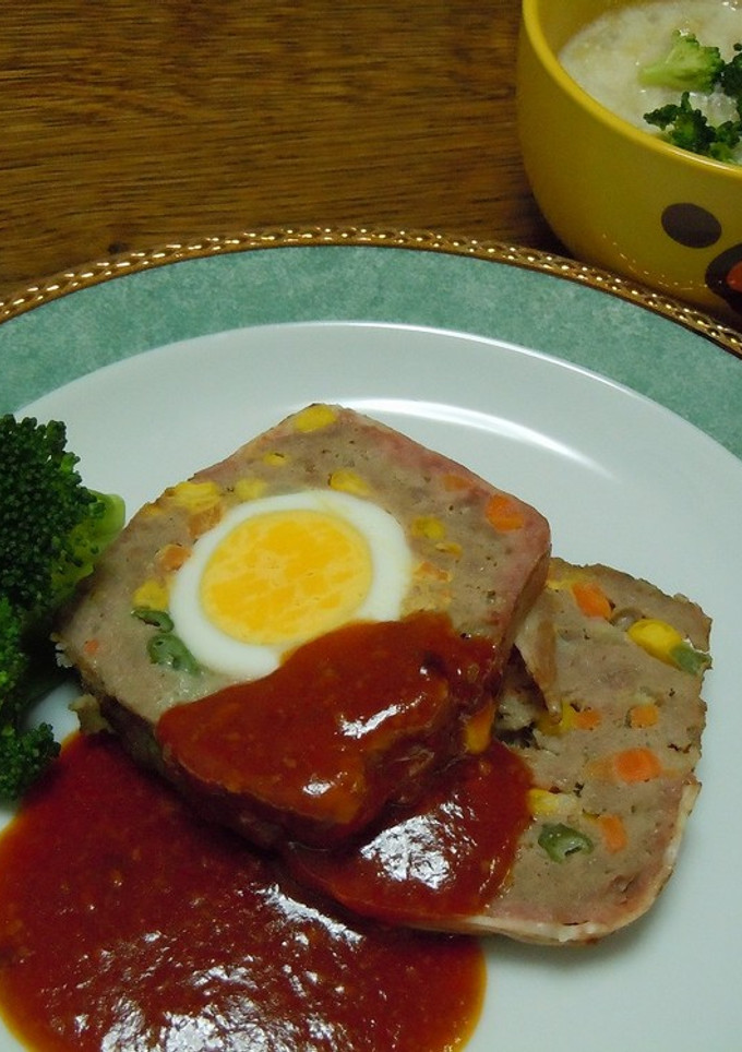 簡単！ミートローフ焼きました-レシピのメイン写真