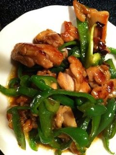 鶏肉とピーマンの中華炒め-レシピのメイン写真