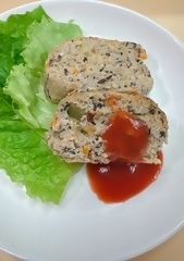 【食育通信】和風ミートローフ-レシピのメイン写真