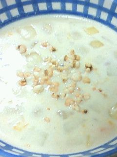 カボチャポタージュ風豆乳スープ-レシピのメイン写真