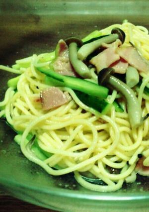 余り野菜で和風パスタ-レシピのメイン写真