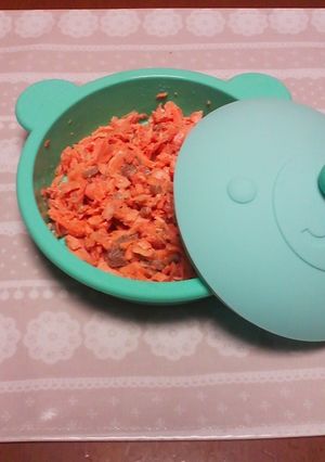 シリコンスチーマーで鮭フレーク-レシピのメイン写真