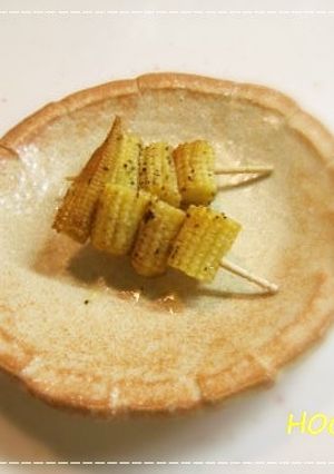 お弁当に♪ヤングコーンのバター醤油焼き-レシピのメイン写真
