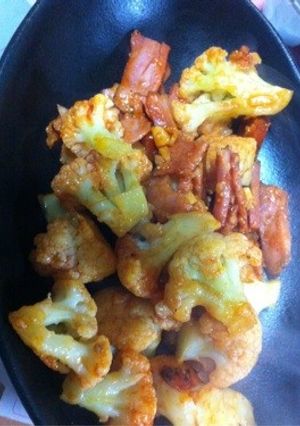 カリフラワーのナポリタン風-レシピのメイン写真