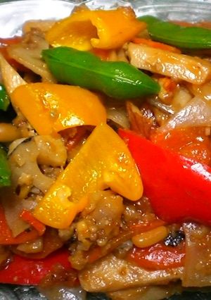 野菜のアーモンド炒め煮-レシピのメイン写真