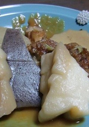モミの木のはんぺんで、クリスマスはおでん-レシピのメイン写真