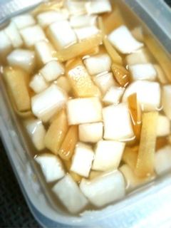 はちみつ大根&生姜 ☆風邪を撃退☆-レシピのメイン写真