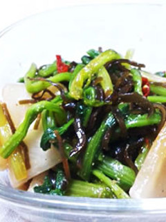 かぶと塩昆布とすり胡麻の漬け物-レシピのメイン写真