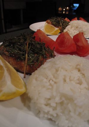 サーモンのローズマリー焼き：）-レシピのメイン写真