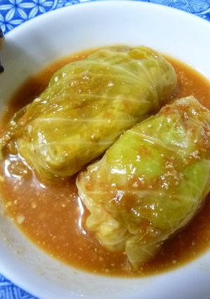 ∞∞∞　自然食卓　ロールキャベツ　∞∞∞-レシピのメイン写真