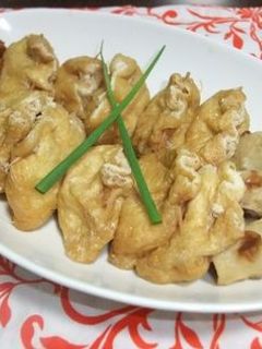 油揚げの袋煮-レシピのメイン写真