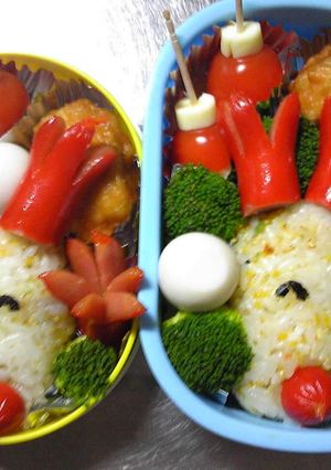 キャラ弁☆赤鼻のトナカイ-レシピのメイン写真