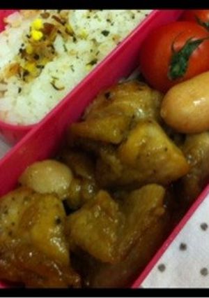 簡単!お弁当に鶏のくわ焼き風☆-レシピのメイン写真