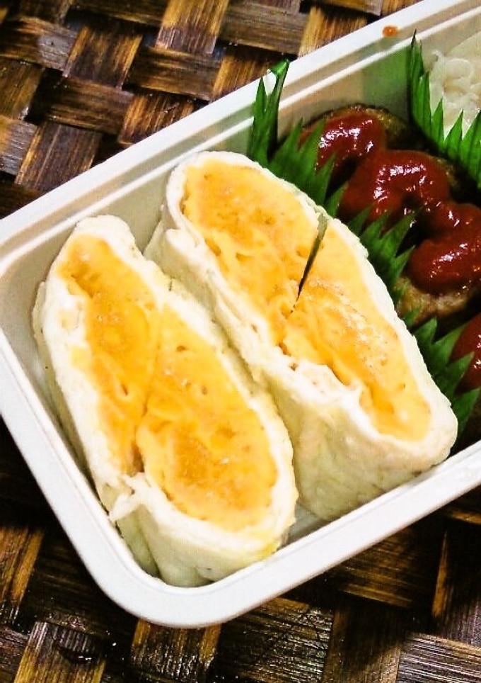 お弁当に☆ゆで卵風玉子焼き-レシピのメイン写真