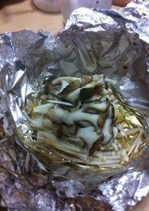 きのこホイル焼き-レシピのメイン写真