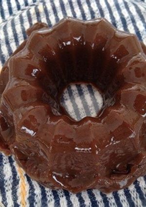 ショコラコーヒー小豆プリン-レシピのメイン写真