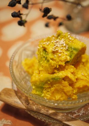 味噌味のかぼちゃだけサラダ★-レシピのメイン写真