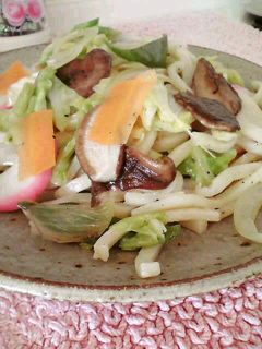 野菜沢山焼きうどん-レシピのメイン写真
