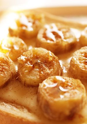 ♡焼きバナナとスライスチーズのトースト♡-レシピのメイン写真