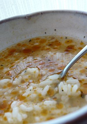 超簡単♪　お湯が美味しいラー油メシ　-レシピのメイン写真