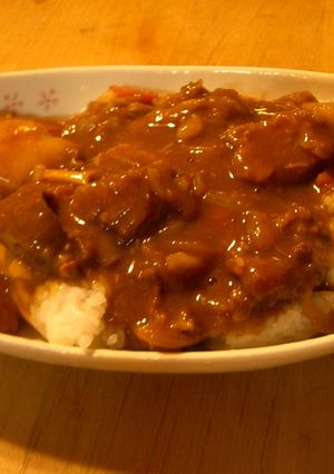 節約格安☆ミ牛スジカレー-レシピのメイン写真