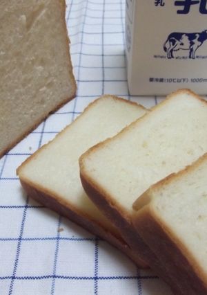 ミルク食パン-レシピのメイン写真